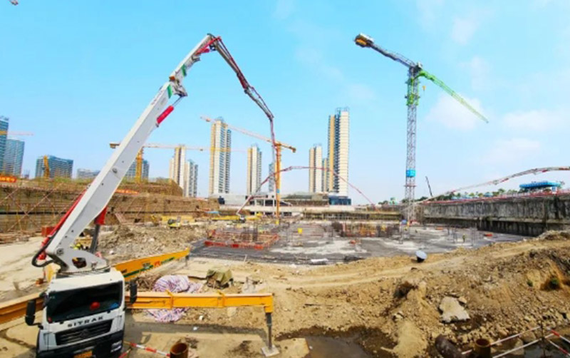 beats365官方唯一网站泵车“团建”珠海横琴科学城！