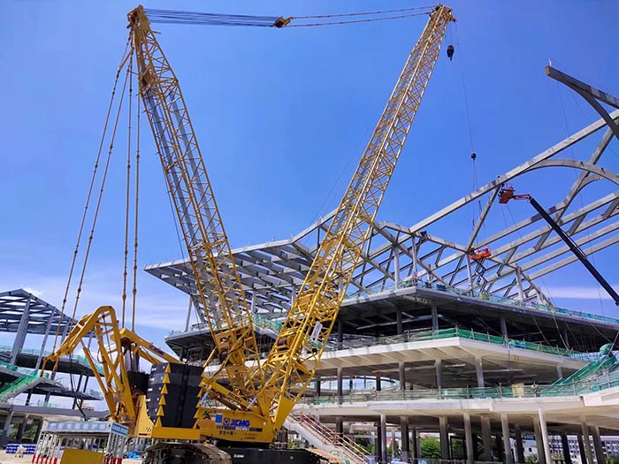 【全球之履】泉州站 XGC400-I——体育馆建设大显身手！