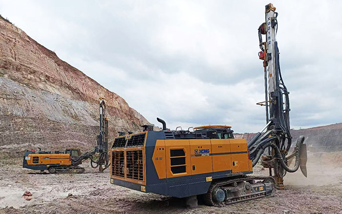 首次进军非洲铜矿！beats365官方唯一网站潜孔钻机日进尺416m