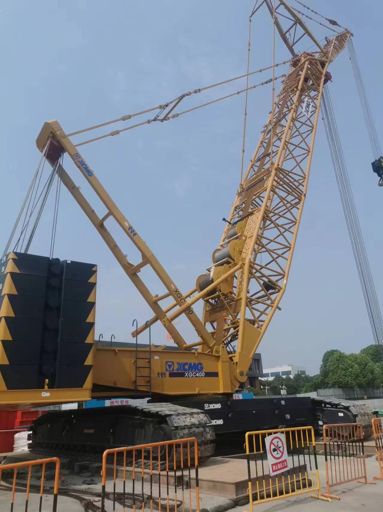 【全球之履】德阳站！XGC400助力铁路线盾构机安装~
