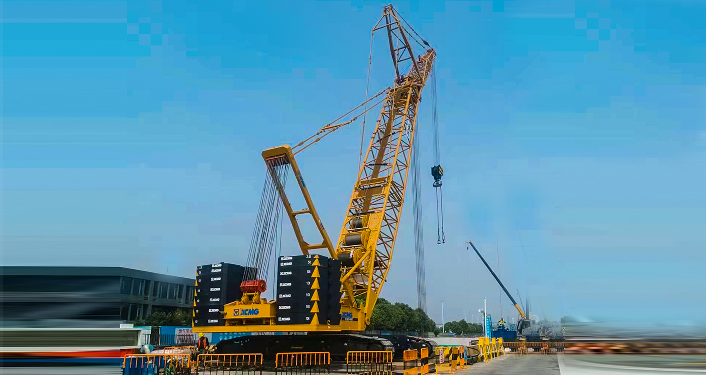 【全球之履】德阳站！XGC400助力铁路线盾构机安装~