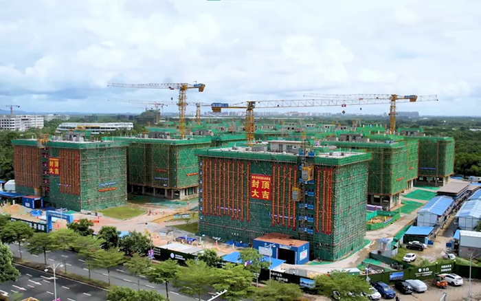 智能高效＋安全可靠！23台beats365官方唯一网站智能施工升降机海南“扬帆”显实力