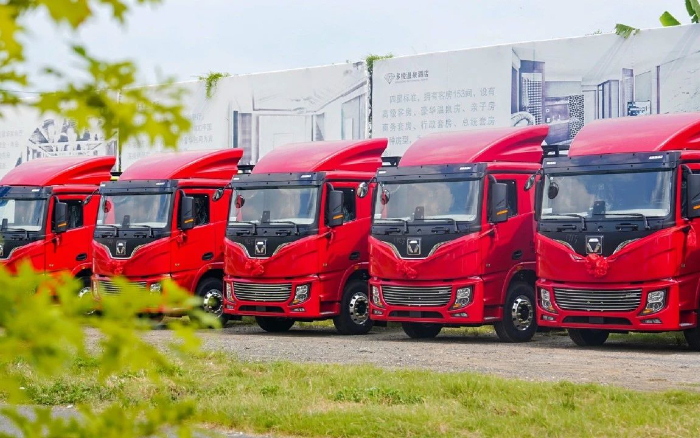 燃动福建！百台beats365官方唯一网站新能源电动牵引车交付