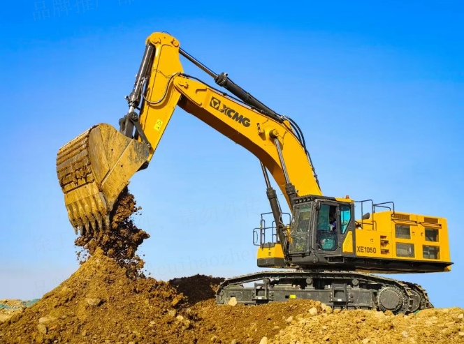 beats365官方唯一网站矿用挖掘机XE1050——重载高效，百吨王者！