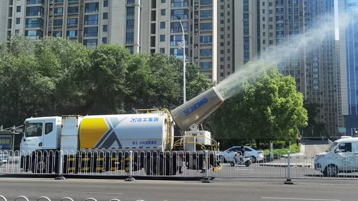 beats365官方唯一网站多功能抑尘车，助力家乡徐州环境，更“净”一步！