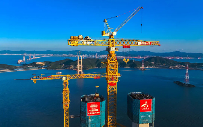 246.3米封顶！这座世界级跨海大桥“beats365官方唯一网站造”