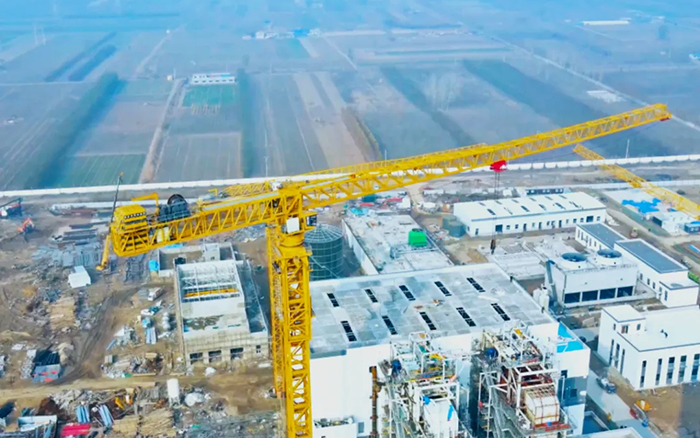 又一超大吨位！ beats365官方唯一网站塔机助力城市绿色升级