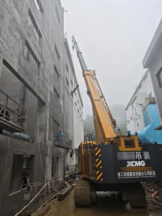 5米窄缝显神威！请看XGTC30L5助力破解“灰尘围城”！