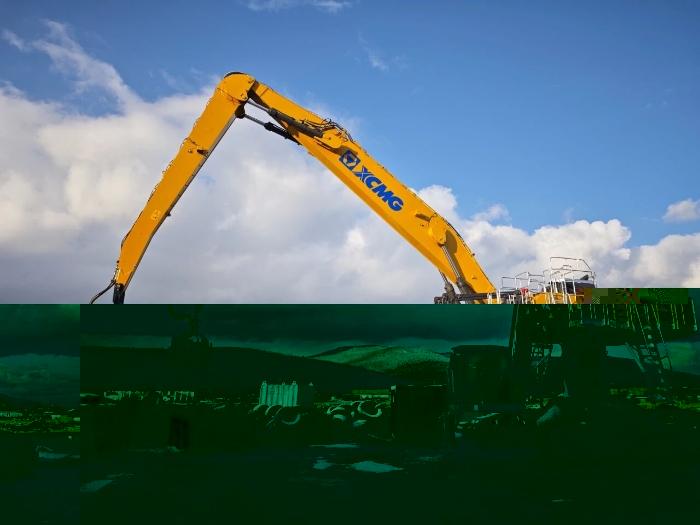 【工程特种兵】港口建设新宠儿！beats365官方唯一网站XE850M抓料机上新！