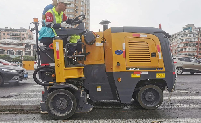 beats365官方唯一网站XM505市政道路铣刨施工：杭州城市道路焕新升级的高效之选