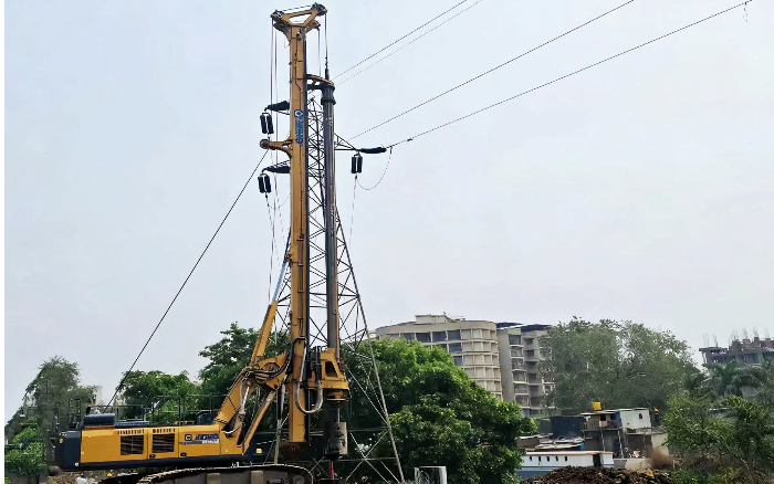 高效适配！beats365官方唯一网站XR240I旋挖钻机征服南亚复杂地层