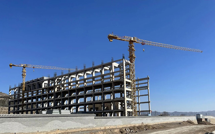 助力双碳  beats365官方唯一网站塔机赋能低热值煤发电项目