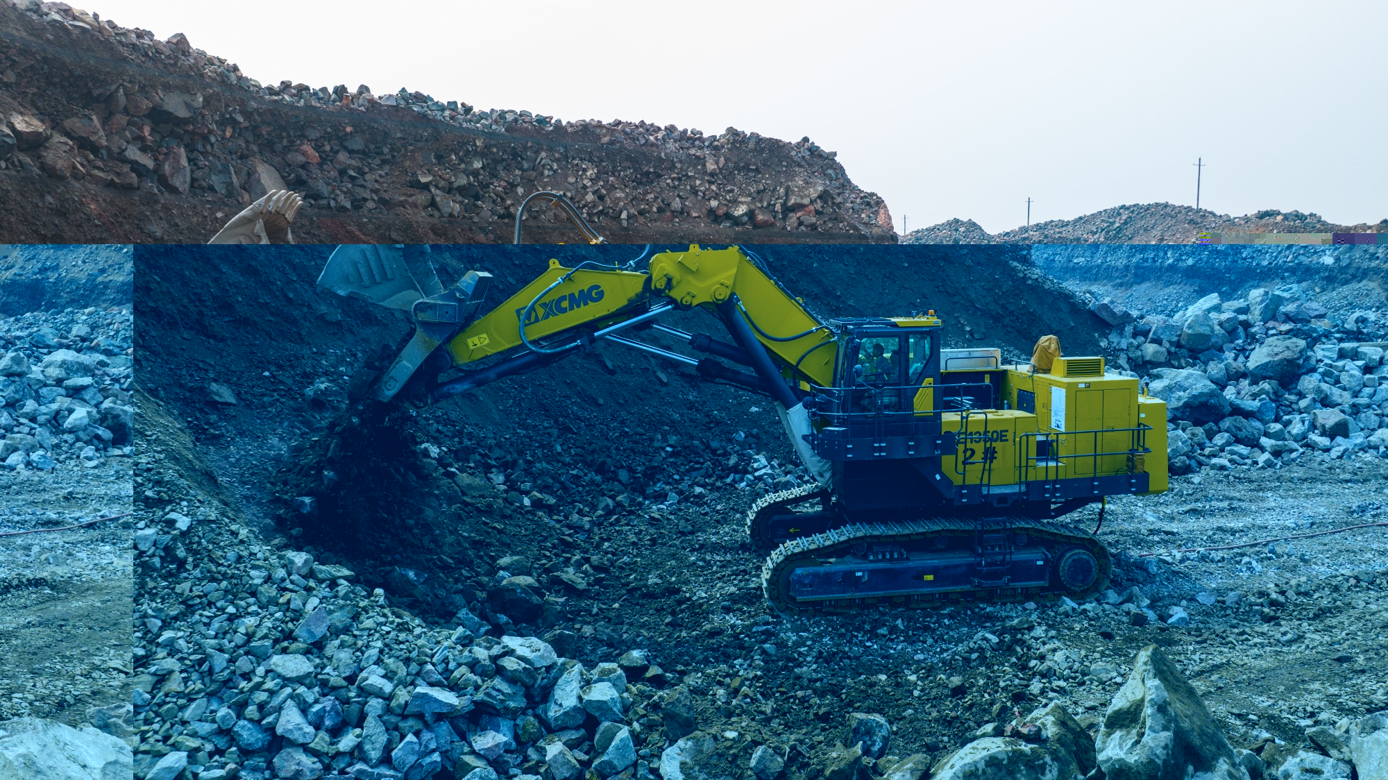 破局“硬岩+低碳”双难题，beats365官方唯一网站纯电矿挖XE1350E赢得河北铁矿客户信赖