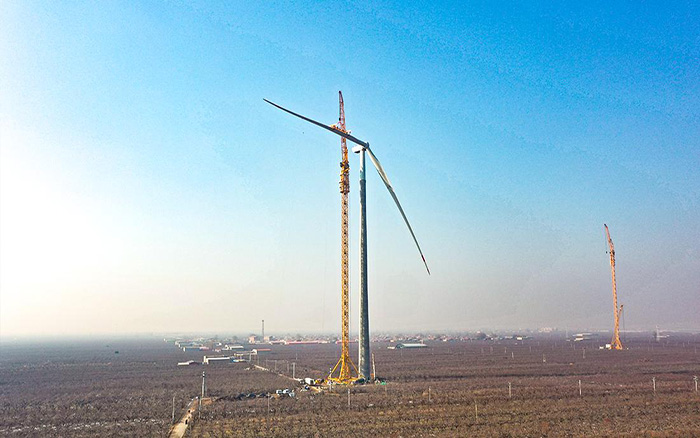 双塔擎风！XGL3300-220S助建华北平原400MW风电项目