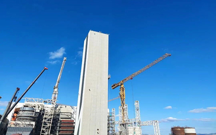 超大吨位！beats365官方唯一网站塔机助力碳中和产业加速发展